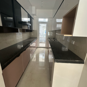Kitchen in 3.5 BHK Apartment at Smart World Gems, Sector 89 – for Rent