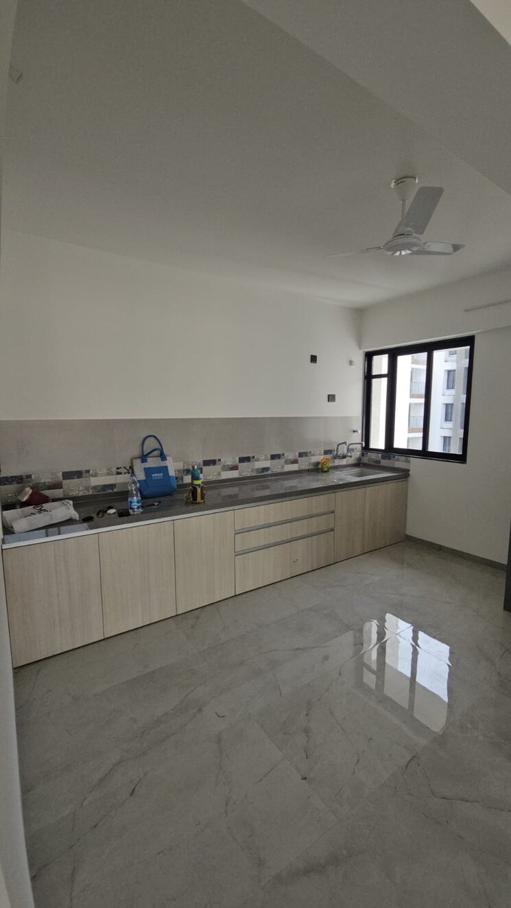 Kitchen, unique-youtopia 3 Bedroom 1009 Sq.Ft. Apartment In Kharadi Pune 9293786