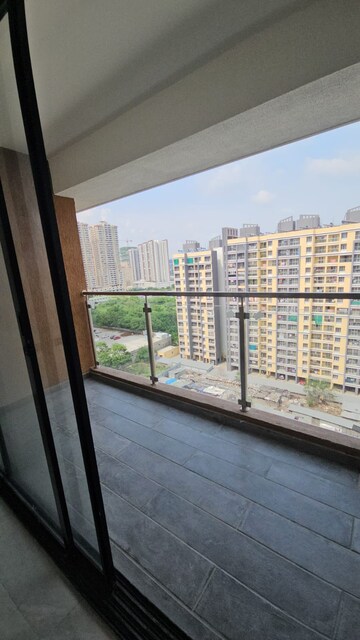 Balcony in 3 BHK Apartment at Unique Youtopia, Kharadi – for Rent