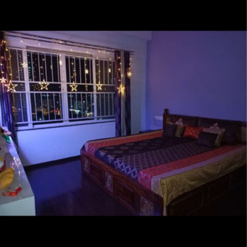 Bedroom in 2 BHK Apartment at Kolte Patil Life Republic, Marunji – for Rent