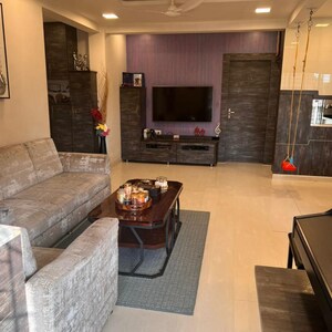 Living Room in 3 BHK Apartment at Ballerina Apartment, Lokhandwala Complex – for Rent