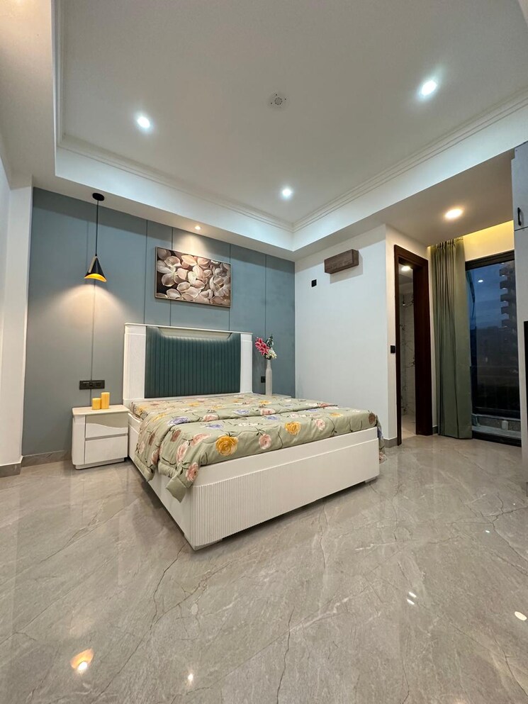 Bedroom, m2k-olive-greens 3 Bedroom 1550 Sq.Ft. Builder Floor In Sector 104 Gurgaon 9293800