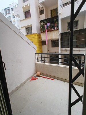 Balcony in 1 BHK Apartment at Vishal Leela Residency, Kharadi – for Rent