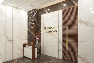Building Lobby in 2 BHK Apartment at Precious Meadows, Mharal – for Sale