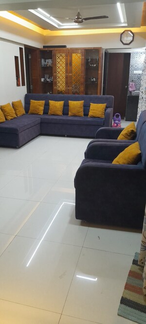 Living Room in 2 BHK Apartment at Adavait Residency, Dattawadi – for Sale