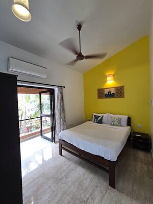 Bedroom in 2 BHK Apartment at Calangute – for Rent