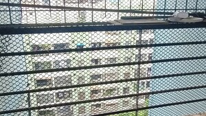 Balcony in 3 BHK Apartment at Rashmi Pride C, Mira Road East – for Rent