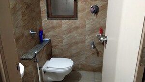 Bathroom in 3 BHK Apartment at South Bopal – for Rent