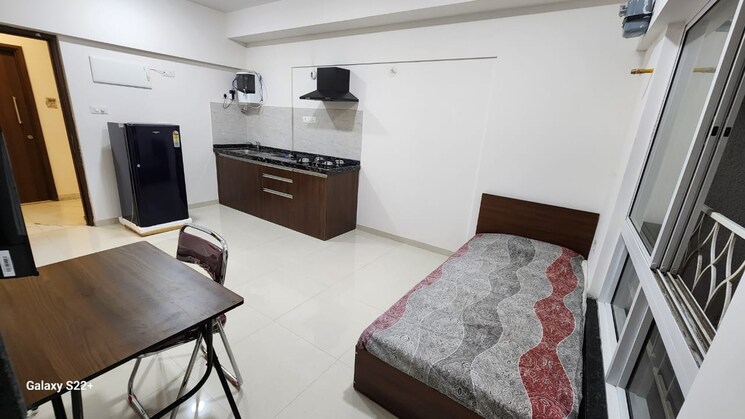 Bedroom, nyati-elysia Studio 300 Sq.Ft. Apartment In Kharadi Pune 9293943