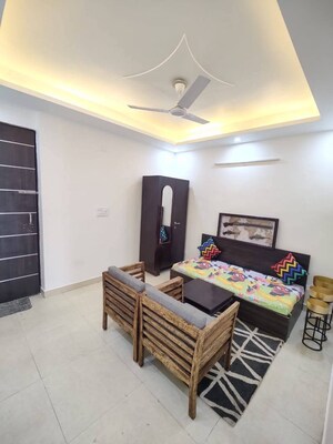 Bedroom in 1 BHK Builder Floor at Saket – for Rent