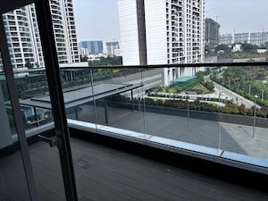 Balcony in 3.5 BHK Apartment at Panchshil Towers, Kharadi – for Rent