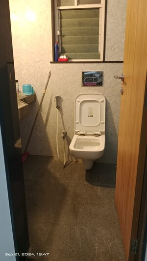 Bathroom in 2 BHK Apartment at Vascon Forest Edge, Kharadi – for Rent