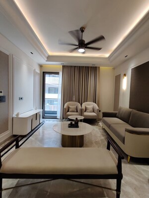 Living Room in 2.5 BHK Builder Floor at DLF Cyber SEZ, Sector 24 – for Rent
