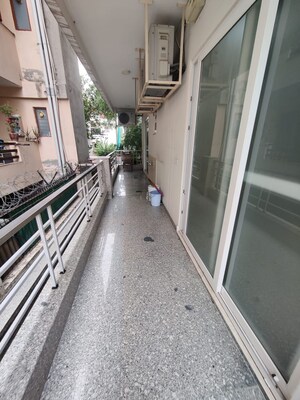 Balcony in 3 BHK Builder Floor at Palam Vihar Residents Association, Palam Vihar – for Rent