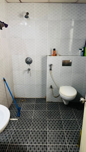 Bathroom in 3 BHK Apartment at INDIS PBEL City, Peeranchuruvu – for Rent