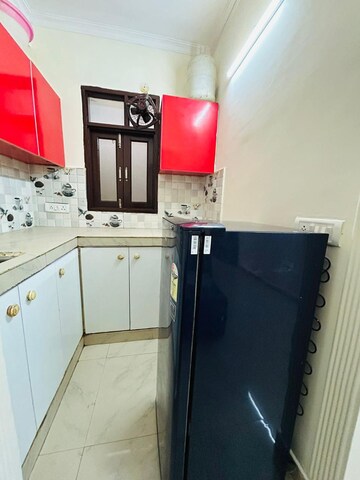 Kitchen in 1 BHK Builder Floor at Saket – for Rent