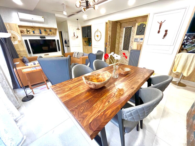 Living Room, vijay-orovia 3.5 Bedroom 1200 Sq.Ft. Apartment In Ghodbunder Road Thane 9294207