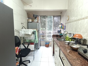 Kitchen in 1 BHK Apartment at Ramesh Hermes Heritage Phase 2, Shastrinagar – for Rent
