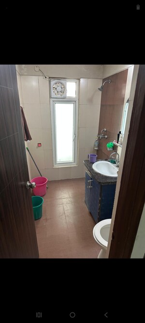 Bathroom in 3.5 BHK Apartment at Mahagun Moderne, Sector 78 – for Rent
