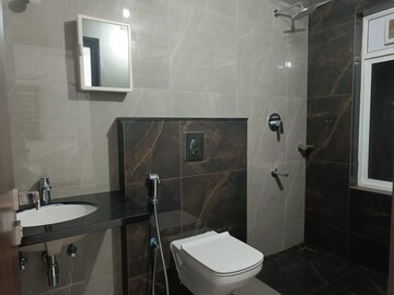 Bathroom in 3 BHK Apartment at Aakriti Miro, Nallagandla – for Rent