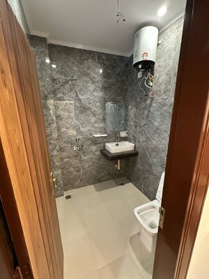 Bathroom in 1 RK Builder Floor at Saket – for Rent
