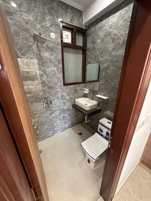 Bathroom in 1 RK Builder Floor at Saket – for Rent