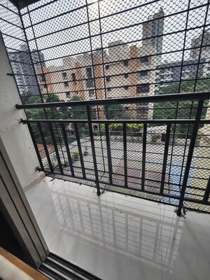 Balcony in 2 BHK Apartment at Vasant Fiona, Pokhran Road No Two – for Rent