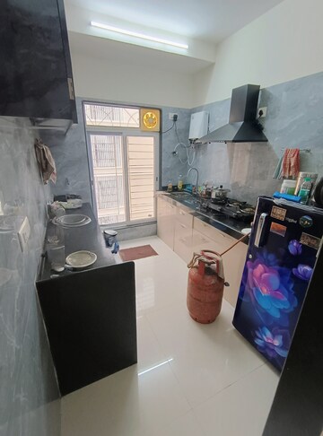 Kitchen in 2 BHK Apartment at Adityaraj Shanti Sadan, Vikhroli East – for Rent