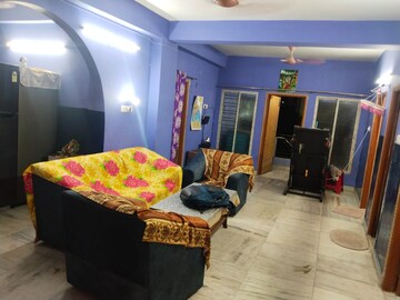 Living Room in 3 BHK Apartment at New Town – for Sale