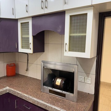 Kitchen in 3 BHK Apartment at 3C Lotus Panache, Sector 108 – for Rent