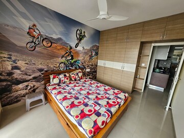 Bedroom in 3 BHK Apartment at Dhoot Time Residency, Sector 63 – for Rent