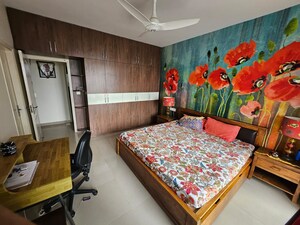 Bedroom in 3 BHK Apartment at Dhoot Time Residency, Sector 63 – for Rent