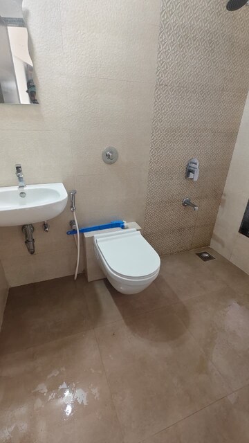 Bathroom in 1 BHK Apartment at Gurukrupa Marina Enclave, Malad West – for Rent