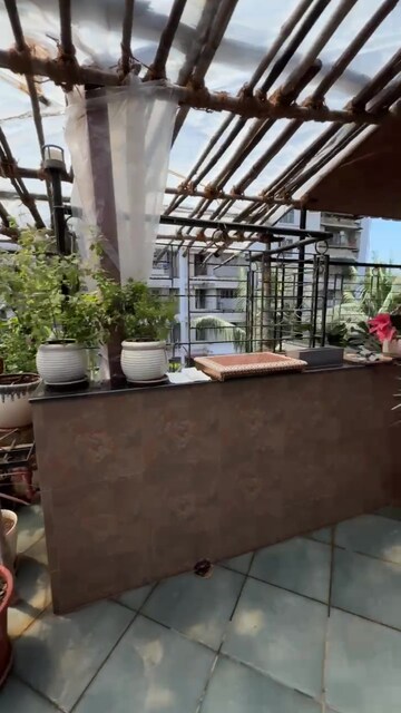 Terrace in 1 BHK Apartment at Andheri West – for Rent