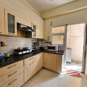 Kitchen in 2 BHK Apartment at Supertech Cape Town, Sector 74 – for Rent