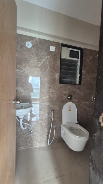 Bathroom in 1 BHK Apartment at Haware Intelligentia Axis, Borivali East – for Sale