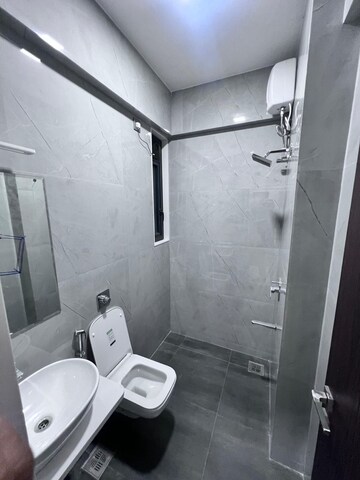 Bathroom in 3 BHK Apartment at Sugee Indira, Dadar West – for Rent