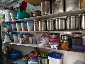 Kitchen in 2.5 BHK Apartment at Sahyadri Heights Anand Nagar, Anand Nagar – for Sale