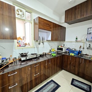 Kitchen in 2 BHK Apartment at Supertech Cape Town, Sector 74 – for Rent