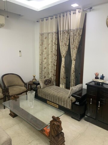 Living Room in 3 BHK Builder Floor at Greater Kailash ii – for Sale