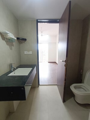 Bathroom in 1 BHK Apartment at Lodha Belmondo, Gahunje – for Rent