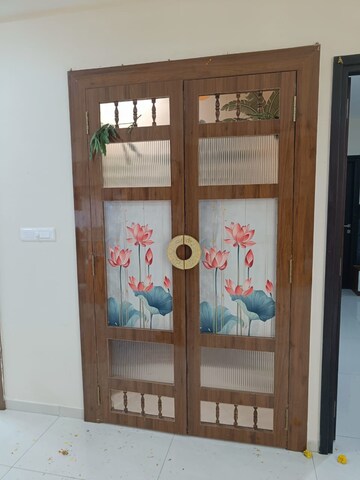 Kitchen in 3 BHK Apartment at Rajapushpa Provincia, Narsingi – for Rent