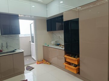 Kitchen in 3 BHK Apartment at Rajapushpa Provincia, Narsingi – for Rent