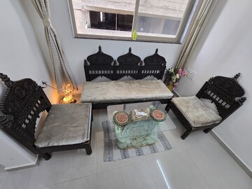 Living Room in 1 BHK Apartment at Bhoomi SRA CHS, Goregaon East – for Rent
