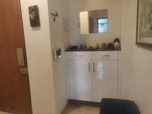 Bathroom in 2 BHK Apartment at Lodha Belmondo, Gahunje – for Rent