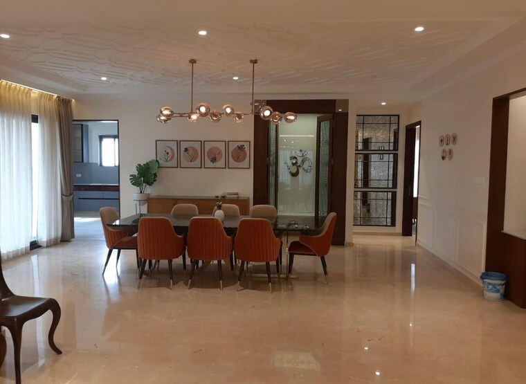 Living Room, harsha-sky-high 4 Bedroom 3895 Sq.Ft. Apartment In Shaikpet Hyderabad 9294927