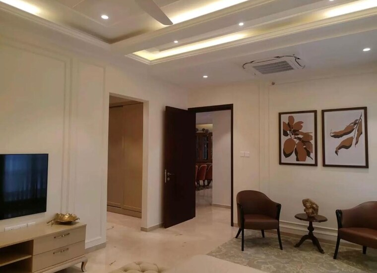 Living Room, harsha-sky-high 4 Bedroom 3895 Sq.Ft. Apartment In Shaikpet Hyderabad 9294927