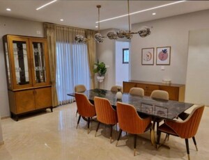 Living Room in 4 BHK Apartment at Harsha Sky High, Shaikpet – for Rent