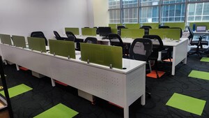 Team Area in  Office Space at Trehan Iris Techpark, Sector 48 – for Rent