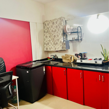 Kitchen in 1 RK Apartment at Baner – for Rent